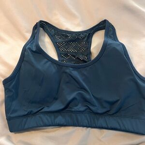 Women's Blue sports bra